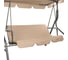 Качели садовые DASWERK COMFORT SC-003, 3 места, Ш170хГ110хВ153, мягкое сиденье, кофейный, 680052 12