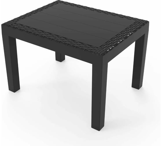 Столик IPAE-PROGARDEN JACK 59х46х40 см, антрацит 09210