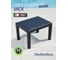 Столик IPAE-PROGARDEN JACK 59х46х40 см, антрацит 09210 10