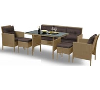 Набор садовой мебели Divan24 Фарелл бежевый 77400200