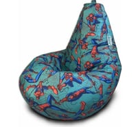 Мешок для сидения Mypuff Супер герой груша размер Компакт L оксфорд bm_607