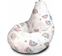 Мешок для сидения Mypuff Радуга груша размер Компакт L оксфорд bm_605