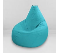 Мешок для сидения Mypuff груша размер Компакт L мебельная ткань киви бирюзовый bm_398