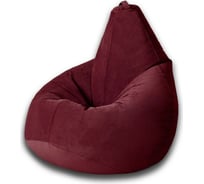 Мешок для сидения Mypuff груша размер Стандарт XL мебельная ткань киви бордо bs_468