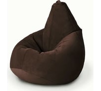 Мешок для сидения Mypuff груша размер Стандарт XL мебельная ткань темный шоколад bs_500