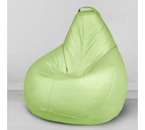 Мешок для сидения Mypuff груша размер Стандарт XXL экокожа салатовый b_060