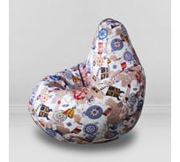 Мешок для сидения Mypuff Карта груша размер Компакт L bm_317