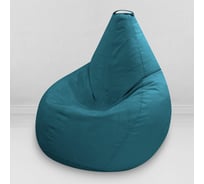 Мешок для сидения Mypuff груша размер Стандарт XXL мебельная ткань киви глубокая бирюза b_546