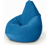 Мешок для сидения Mypuff груша размер Стандарт XL мебельная ткань сине-голубой bs_538