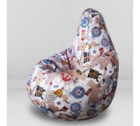 Мешок для сидения Mypuff Карта груша размер Стандарт XXL b_317