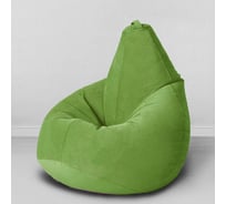 Мешок для сидения Mypuff груша размер Комфорт XXXL мебельная ткань матово-зеленый bbb_536