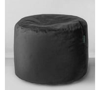 Мешок для сидения Mypuff цилиндр мебельная ткань черный pkv_471