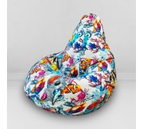 Мешок для сидения Mypuff Рыбки груша размер Компакт L bm_395