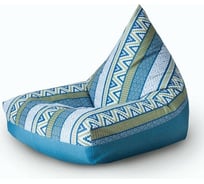 Мешок для сидения Mypuff Страйп пирамида мебельная ткань h_459_439