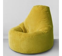 Мешок для сидения Mypuff люкс мебельная ткань горчица bn_295