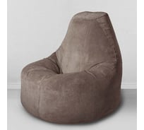 Мешок для сидения Mypuff люкс объемный велюр какао bn_506