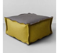 Мешок для сидения Mypuff столик-лофт мебельная ткань горчичный-коричневый stl_440_444