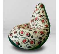 Мешок для сидения Mypuff Синьор Авокадо груша размер Стандарт XXL b_596_024