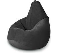 Мешок для сидения Mypuff груша размер Стандарт XL мебельная ткань черный bs_471