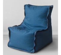 Мешок для сидения Mypuff лофт размер XXXXL жаккард-мальмо синий lf_441