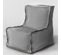 Мешок для сидения Mypuff лофт размер XXXXL велюр сталь lf_460