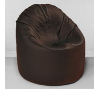 Мешок для сидения Mypuff mini экокожа шоколадный p_147