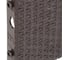 Аризона/Arizona, Диван трехместный, венге (3-х местная подушка) B:rattan 40-712-2/3 BIO 7