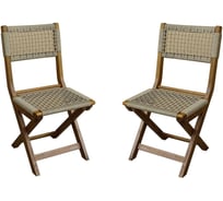 Стул из акации Joygarden CALISTO складной, комплет 2 шт 52111/52111