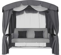 Качели садовые взрослые для дачи Redford 3 местные Караван Люкс 59303/5