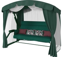 Качели садовые взрослые для дачи Redford 4ех местные Бригантина Люкс 50503