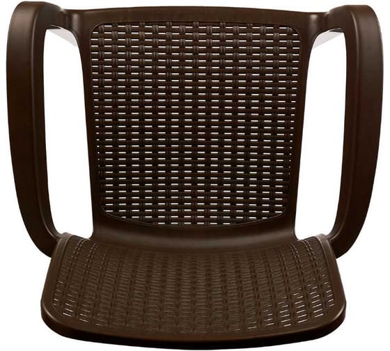 Кресло Ingreen Rattan 50.6x58x83.3 см, горький шоколад 231084