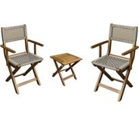 Кофейный комплект Joygarden CALISTO стулья с подлоктникам 52114/52110