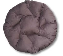 Подушка для подвесного кресла/качелей Лаура SEVILLA круглая, 130 см, искусственный велюр, серый SEV_4-106/206/306/406