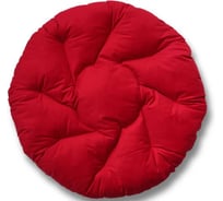 Подушка для подвесного кресла/качелей Лаура SEVILLA круглая, 130 см, искусственный велюр, Красный SEV_4-105/205/305/405