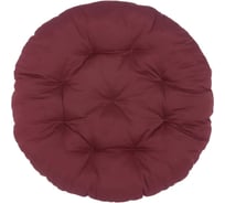 Подушка для подвесного кресла/качелей Лаура 110 см КРУГЛАЯ Бордовый KRUG-4