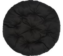 Подушка для подвесного кресла/качелей Лаура 110 см КРУГЛАЯ Черный KRUG-5