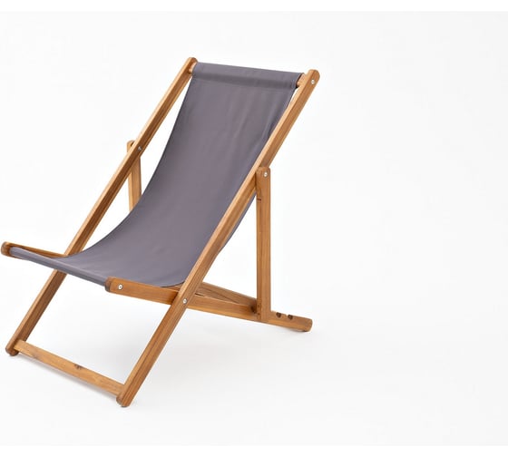 Кресло-шезлонг Joygarden из акации CAPRI темно-серый 31604 1