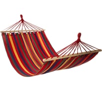 Гамак Garden story Полоска тканевый с перекладиной, 2000х800 мм WRD02