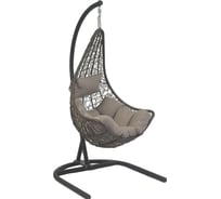 Подвесное кресло Garden story Грэйс стойка+основание, черный D48