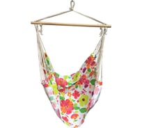 Гамак-кресло Garden story Эмма разноцветные цветы HM-008-МТ001