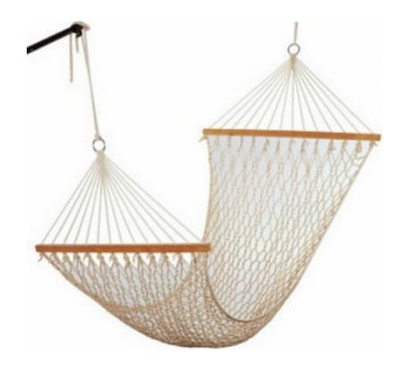 Гамак Garden story веревочный, 2000х800 мм, белый WRD05