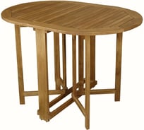 Стол из акации Joygarden KARO овальный складной 52214