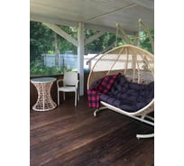 Подвесное кресло Pletenev Queen бежевый цвет KPS-03-04