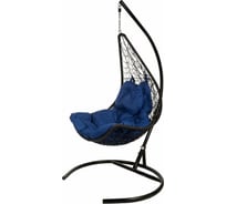 Подвесное кресло BiGarden синяя подушка WindBlackBL