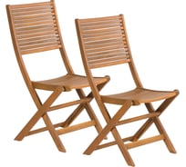 Комплект из 2 садовых стульев Fieldmann FDZN 4012-T