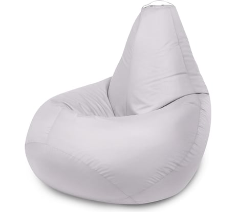 Мешок для сидения Mypuff груша стандарт XL, оксфорд, серебристо-серый b_wb_265