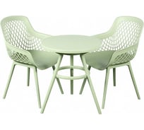 Садовая мебель Green Days стол, 62.5х70 см, 2 кресла, 120 кг, 730205chair + 730203table 440042
