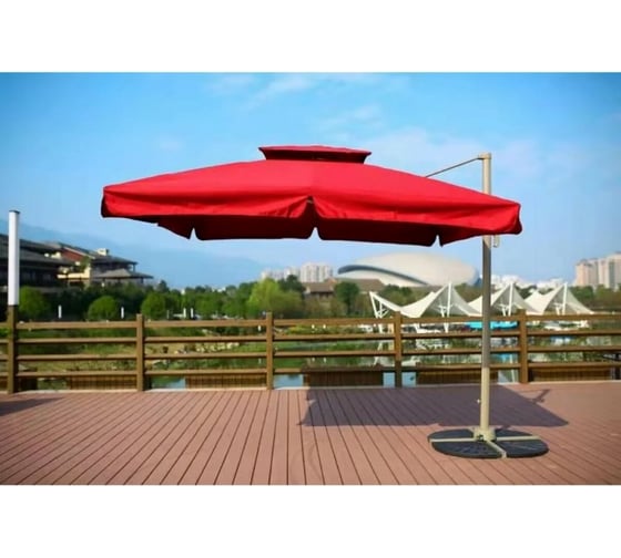 Зонт для кафе BiGarden AFM-250SB-Bordo 1