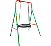 Уличные качели Kampfer Wippe Гнездо большое синее сиденье K01564002