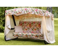 Четырехместные садовые качели OLSA Саванна FLOWER с1205